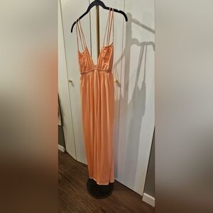 Elegant Coral Nightgown